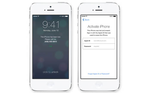 ios 7 activation lock