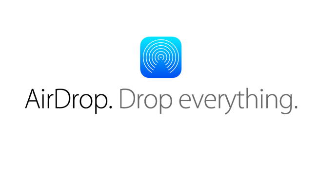 Передача файлов с помощью AirDrop на iOS