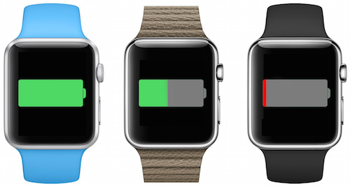 На сколько хватит батареи Apple Watch