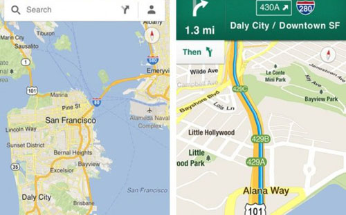 Вышло приложение Google Maps для iPhone