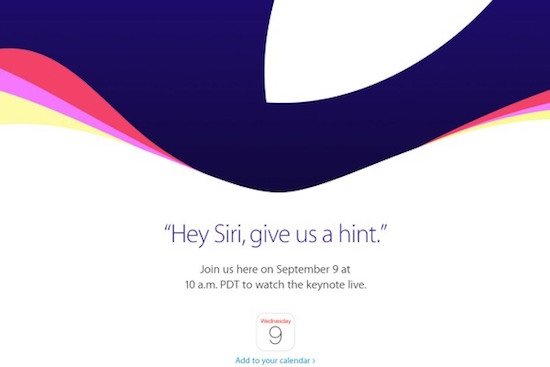 Siri, подскажи: что Apple готовит на 9 сентября