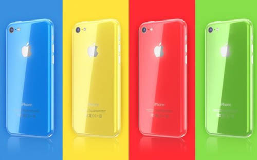 Первые iPhone 5C могут выйти в четырех разных цветах