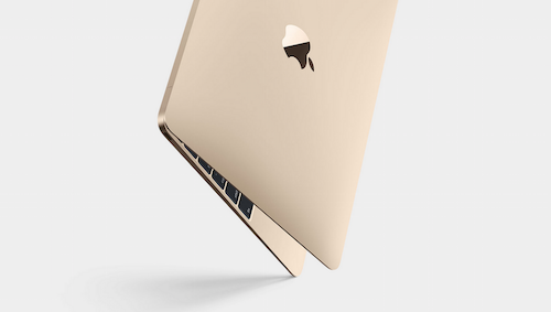Золотой MacBook
