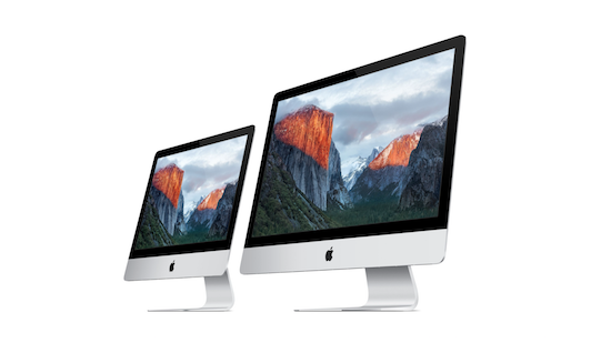 Apple представила 21.5-дюймовый iMac Retina 4K