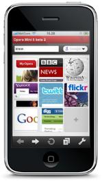 Opera Mini для iPhone в 6 раз быстрее чем Safari