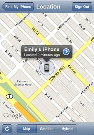 Apple представила приложение Find My iPhone