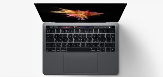 тачбар MacBook Pro